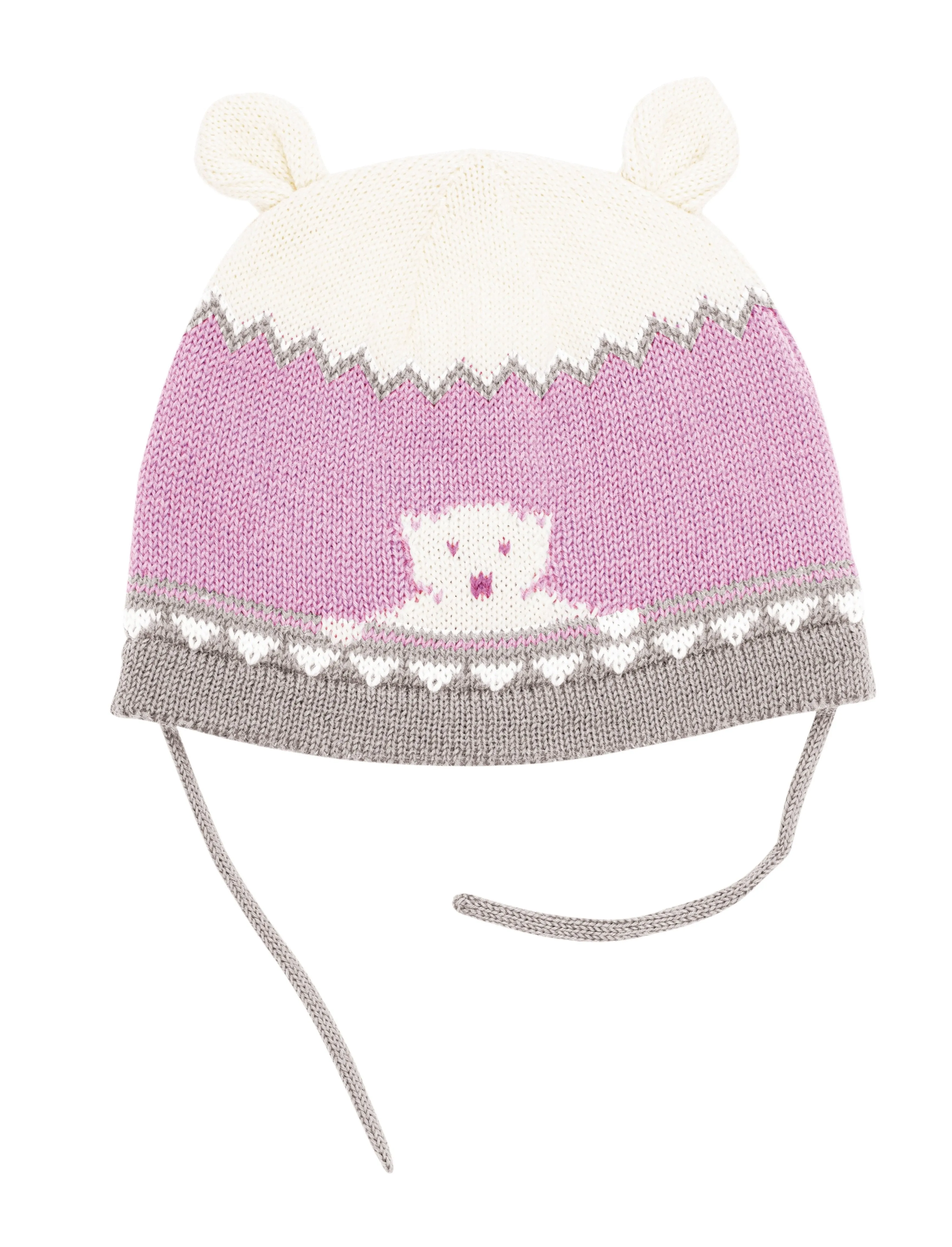 Norlender - Children's Polar Hat - Pink   Blue