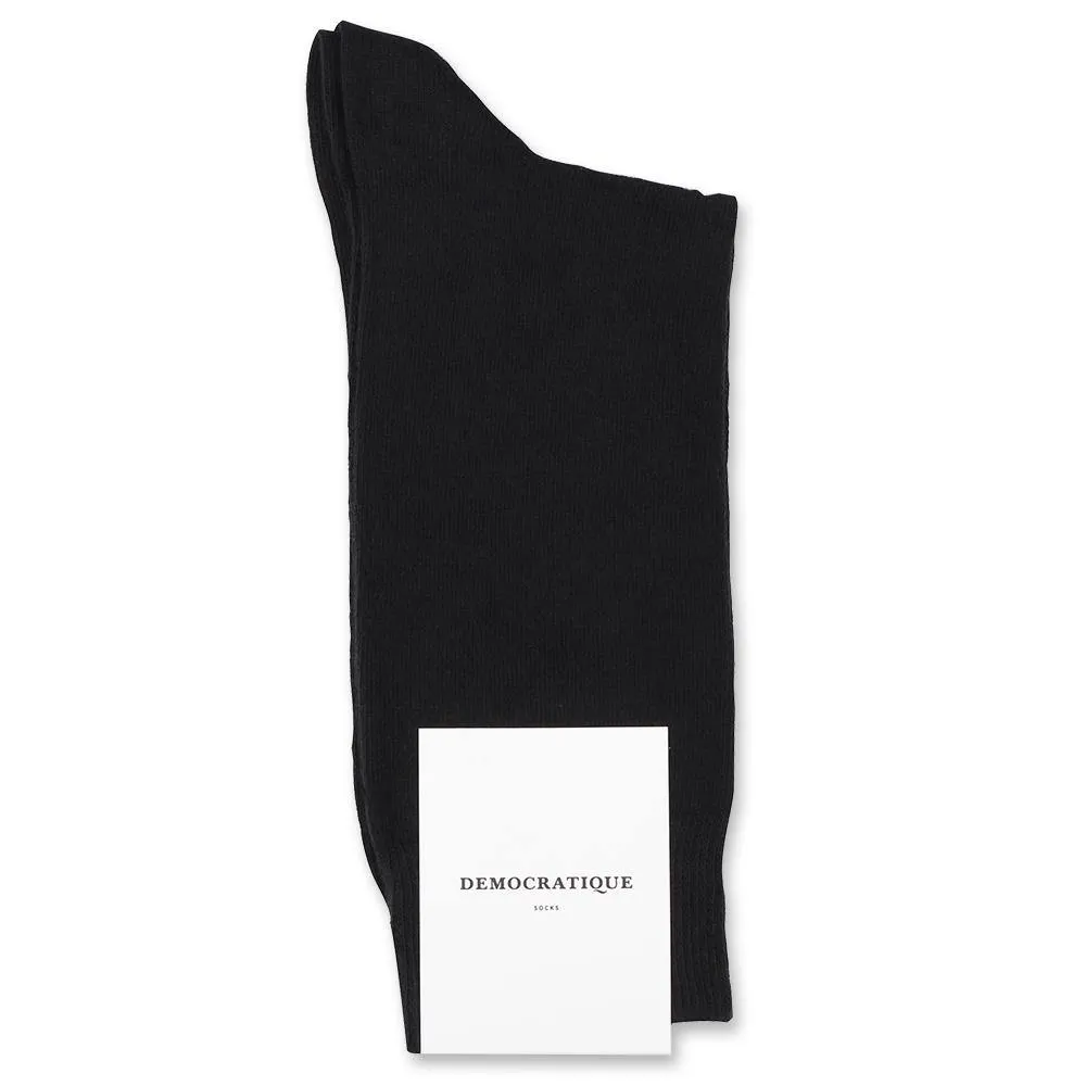 Originals Solid Color Socks Black