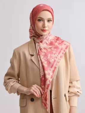 ORVA RAYA SIGNATURE SCARF BRICK DUST