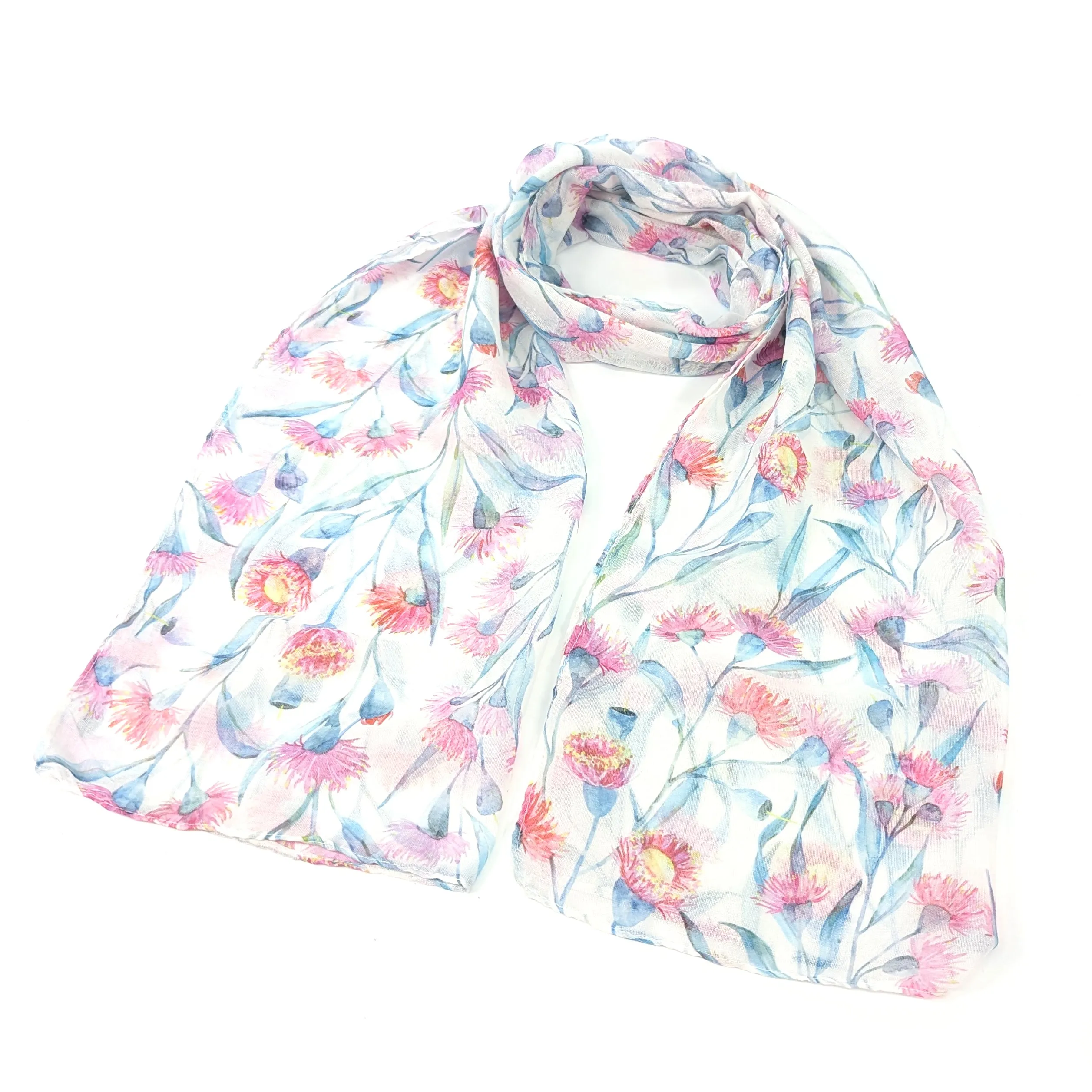 Pastel Carnation Scarf - (50x180cm)