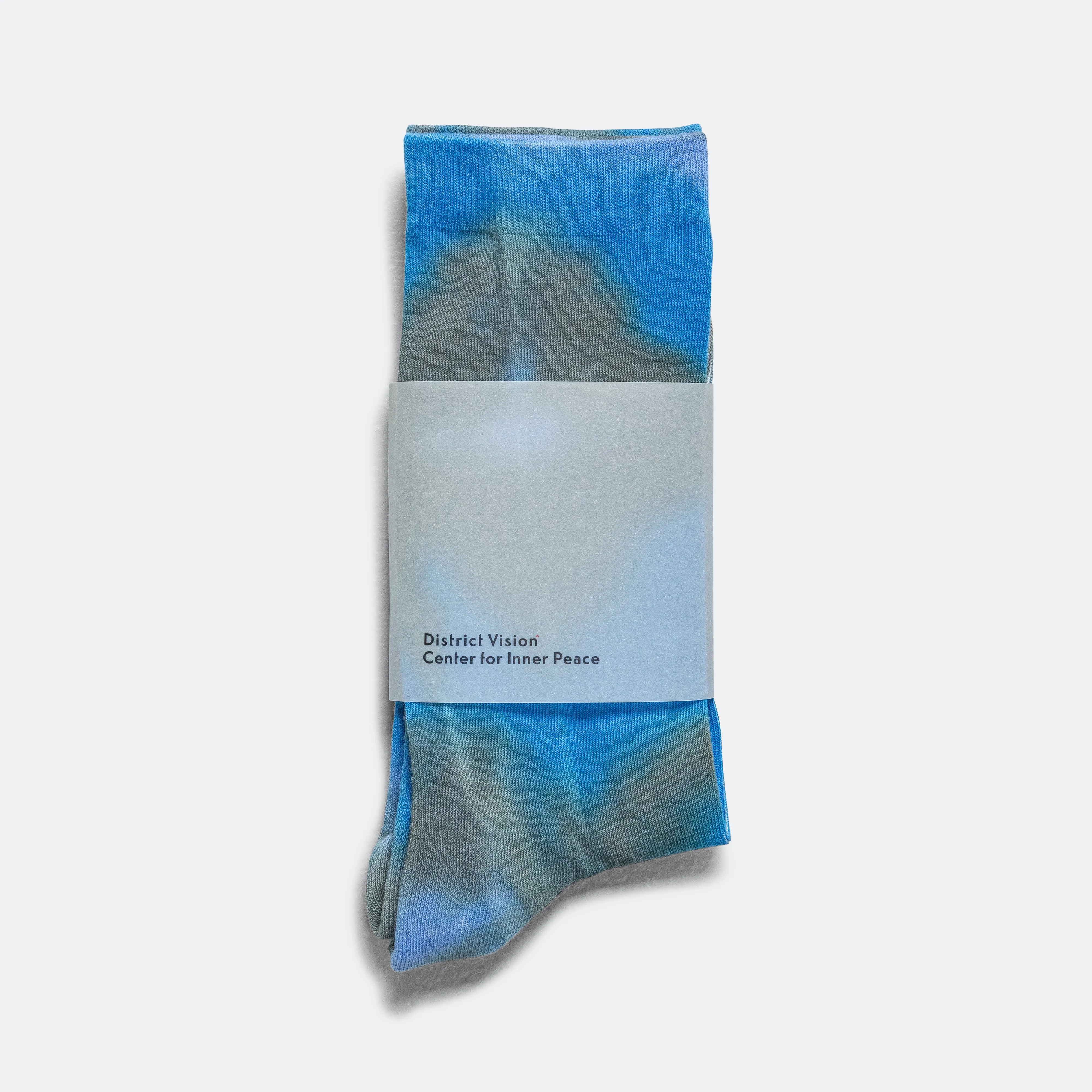 Performance CORDURA® Crew Socks - Blue Tie Dye