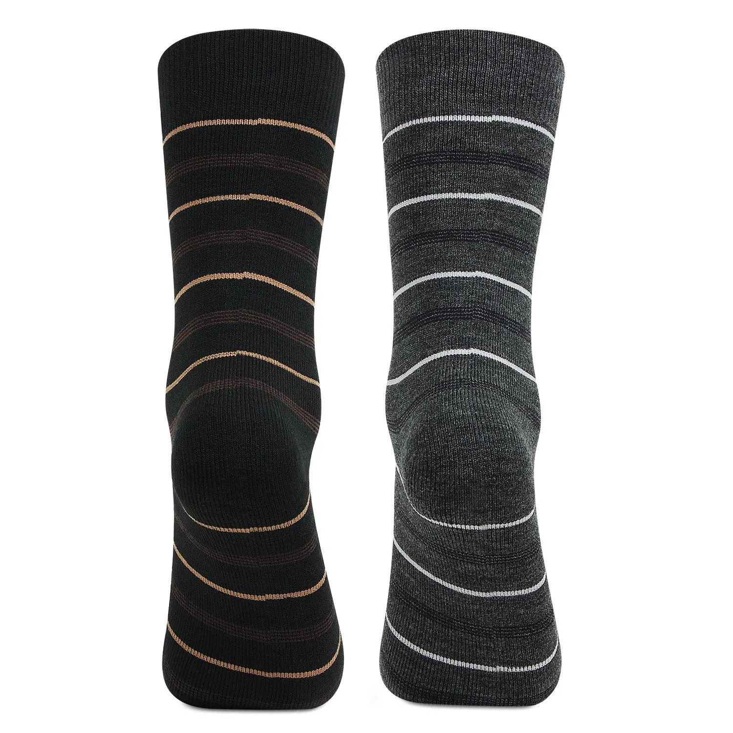 Premium Cushioned Crew Length Woolen  Socks For Men - Pack Of 2