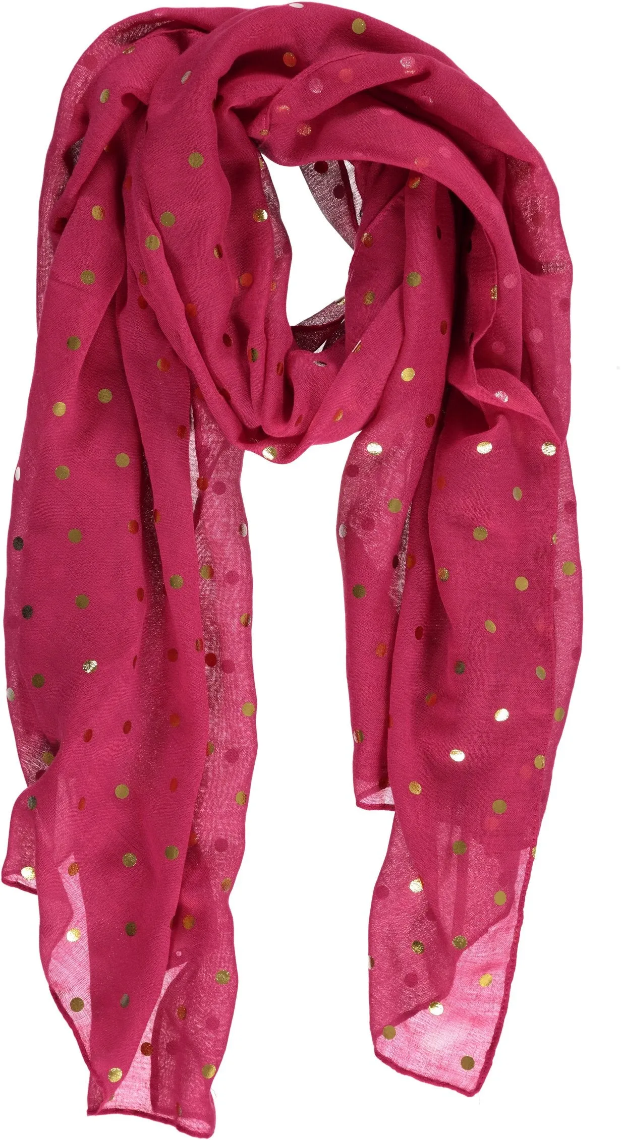 Rampage Women's Fashion Scarves Polka Dot Lightweight Scarf Wrap Shawl