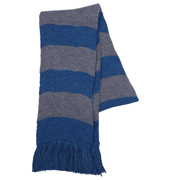 Ravenclaw Wide Stripe Scarf from Lochaven