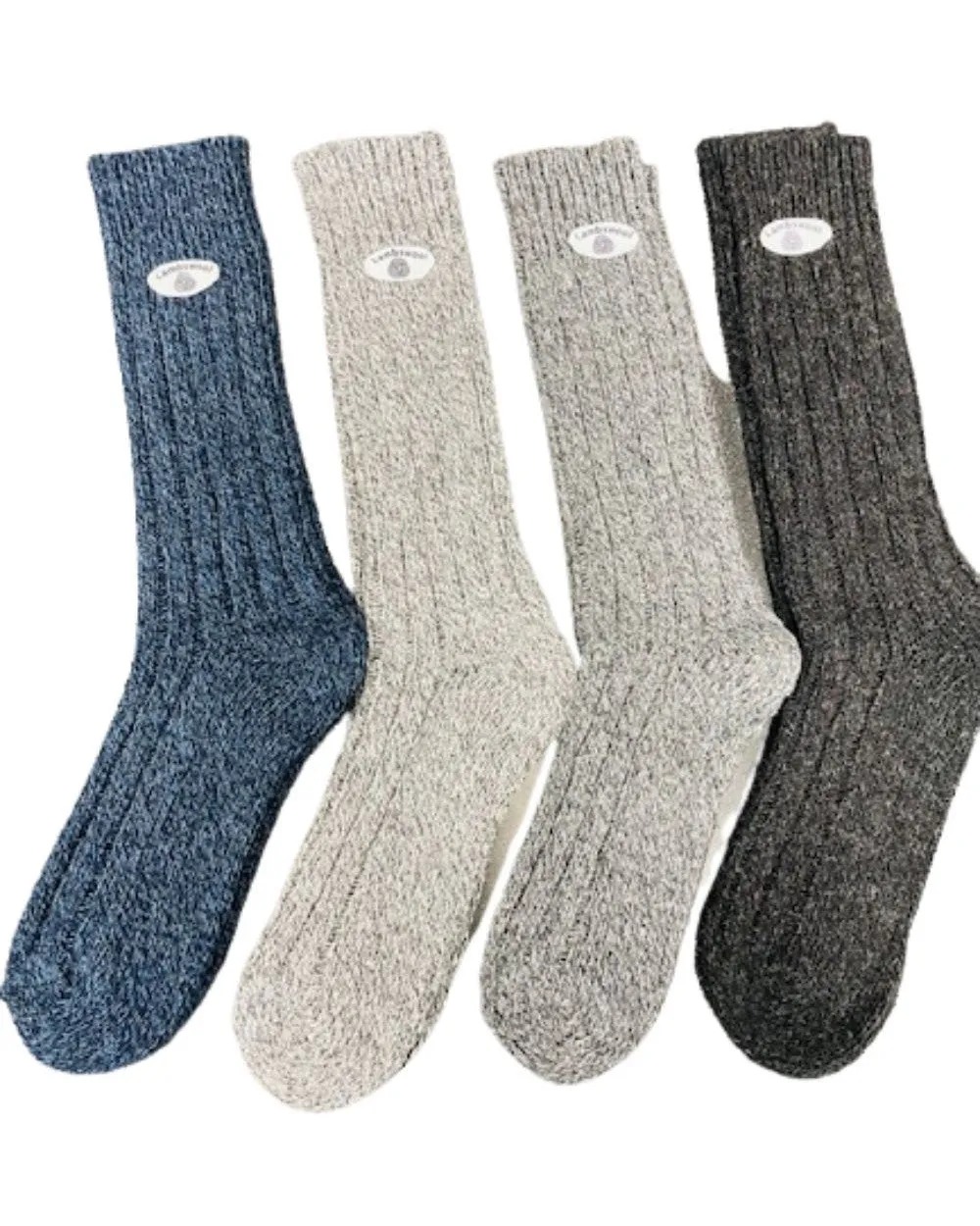 Regenerated Sierra Socks Men Perfect Fit Wool Crew Socks