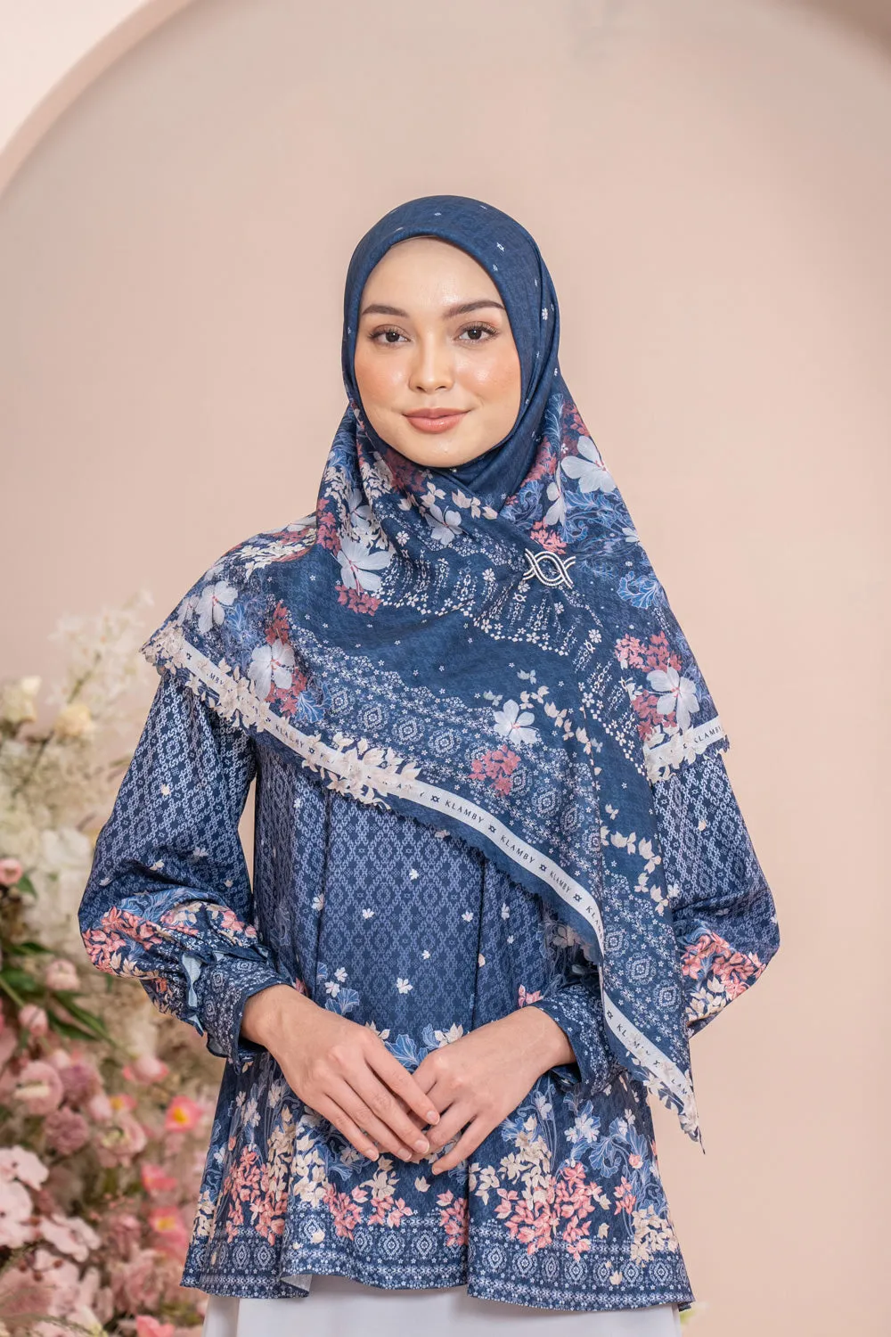 Rissa Scarf Syar'i Ocean Pearl