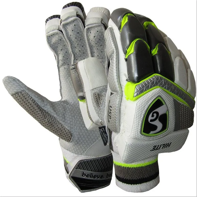 SG Batting Gloves, HILITE Cricket Gloves - Adult Size