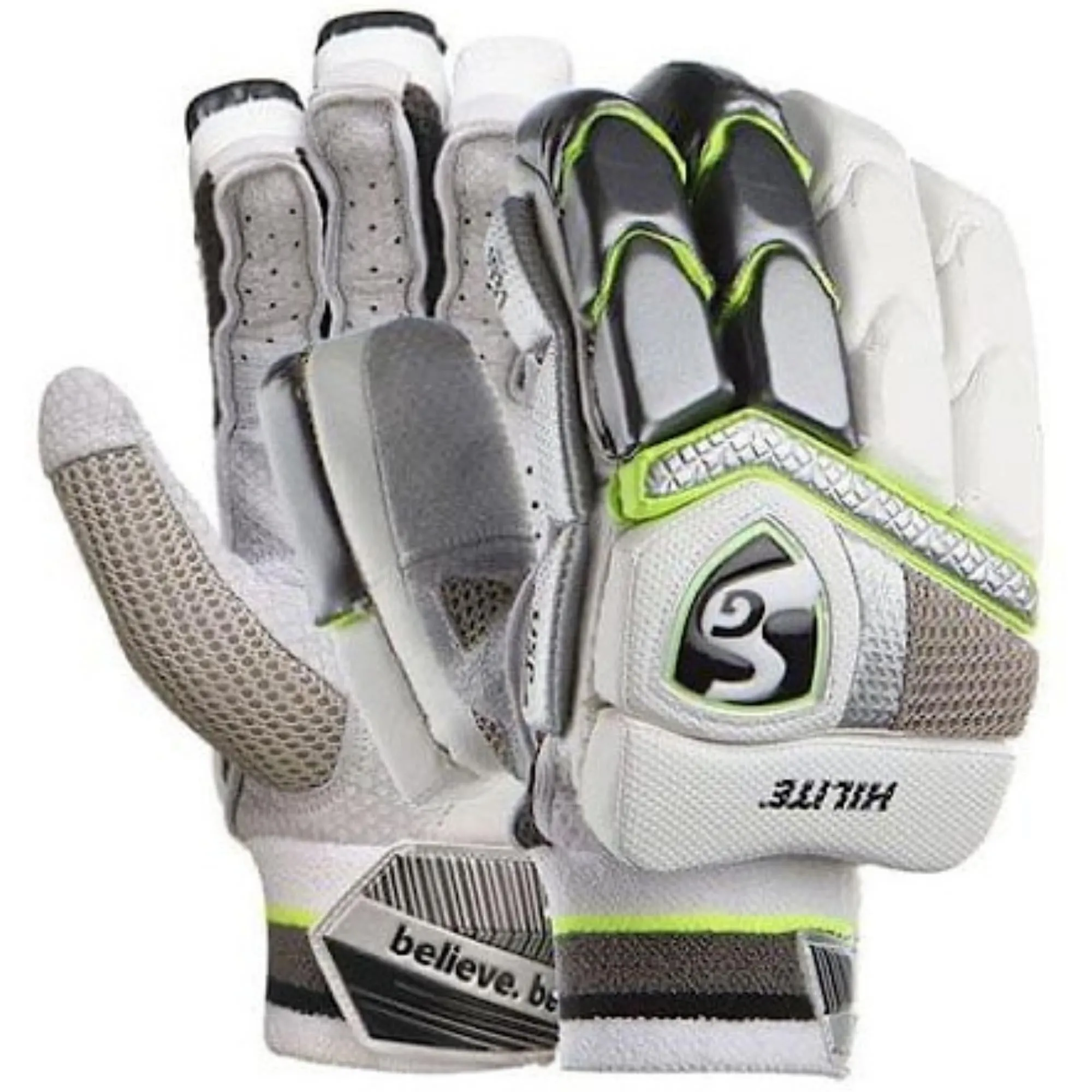 SG Batting Gloves, HILITE Cricket Gloves - Adult Size