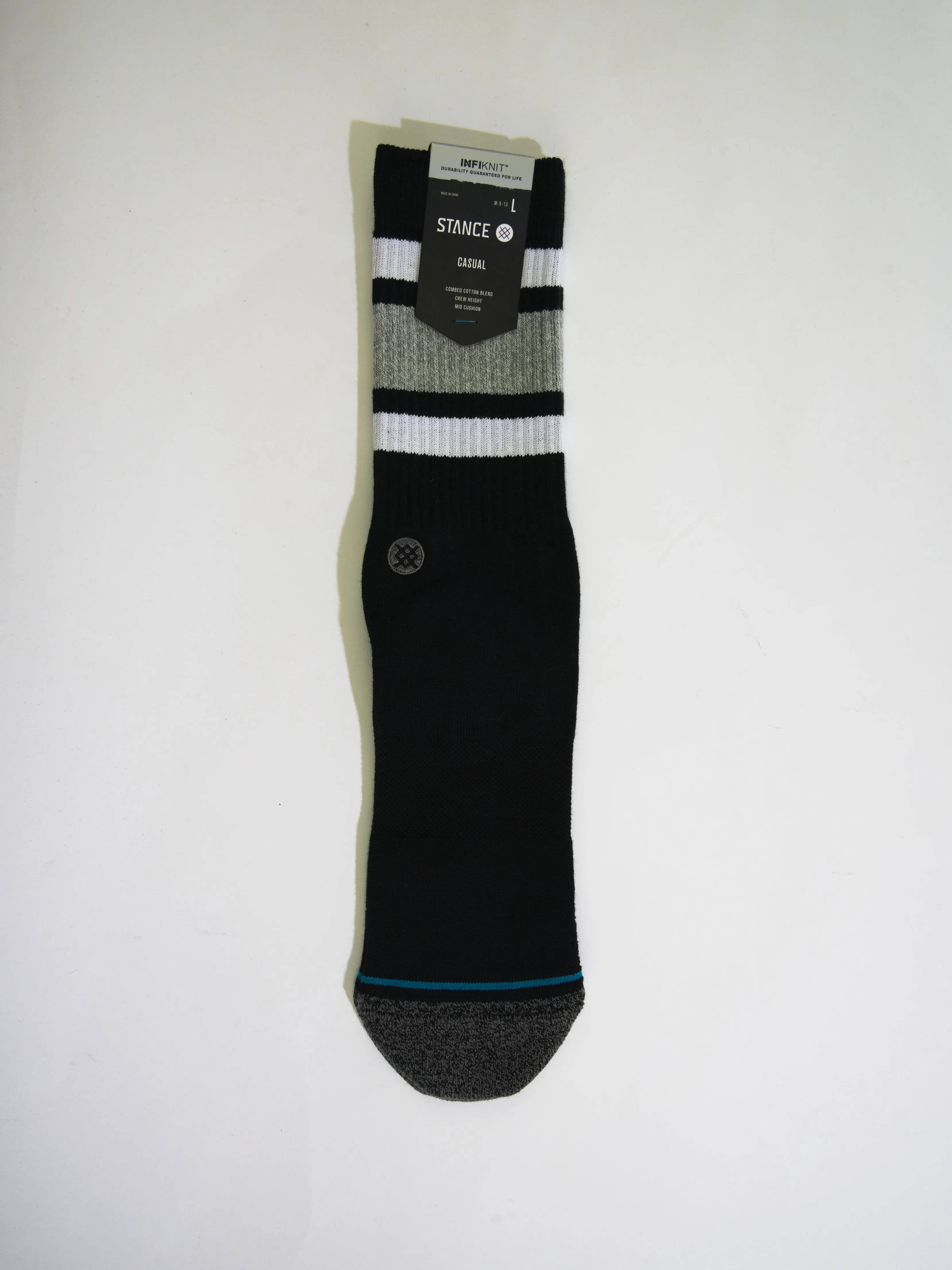 Stance - Boyd St Infiknit Performance Socks - Black / White