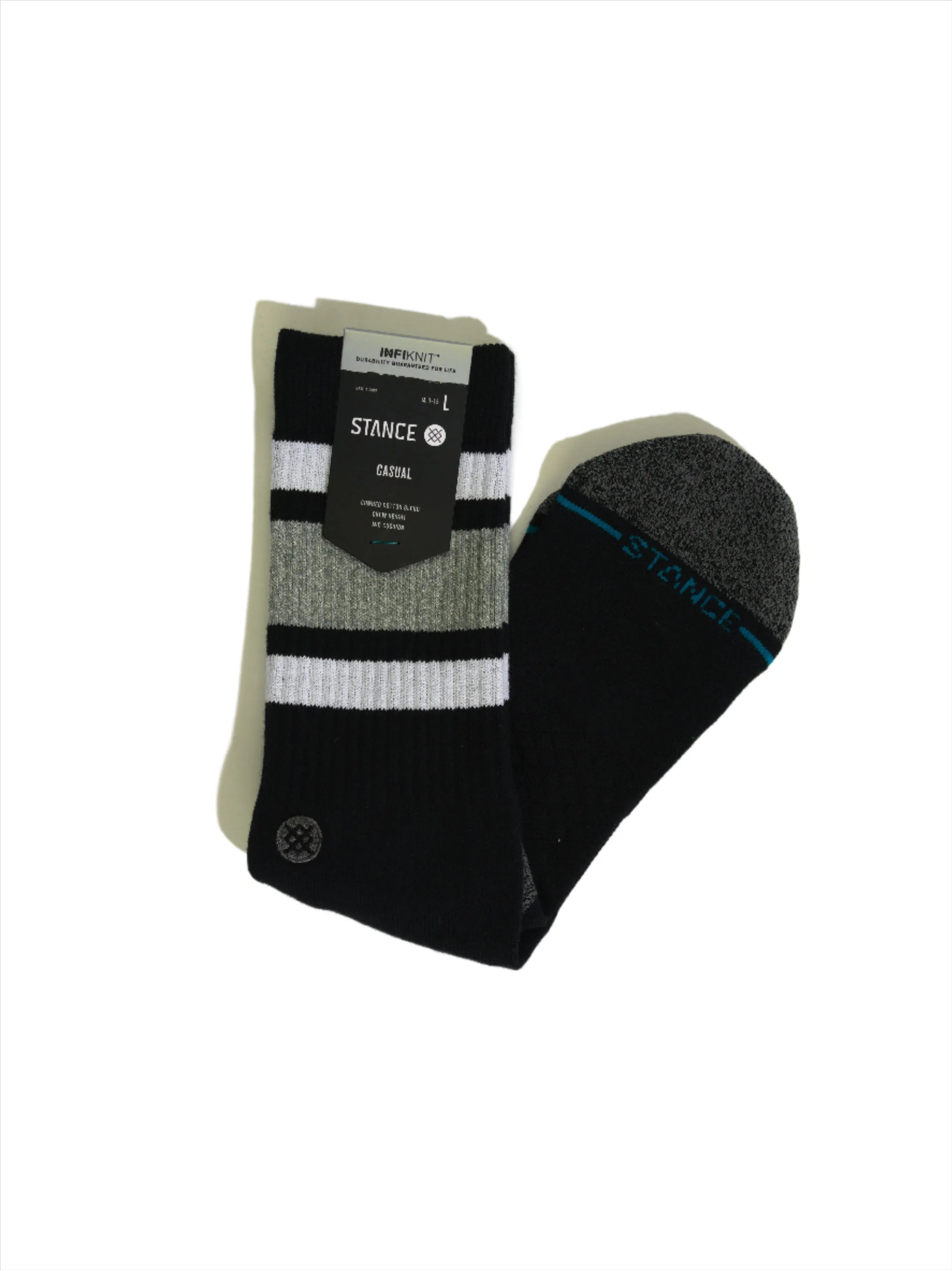 Stance - Boyd St Infiknit Performance Socks - Black / White