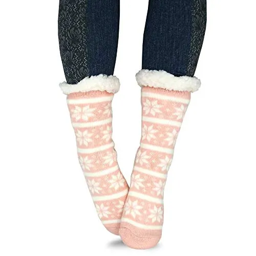 TeeHee Socks Women's Double Layered Polyester Crew Animal Print 3-Pack (12275)