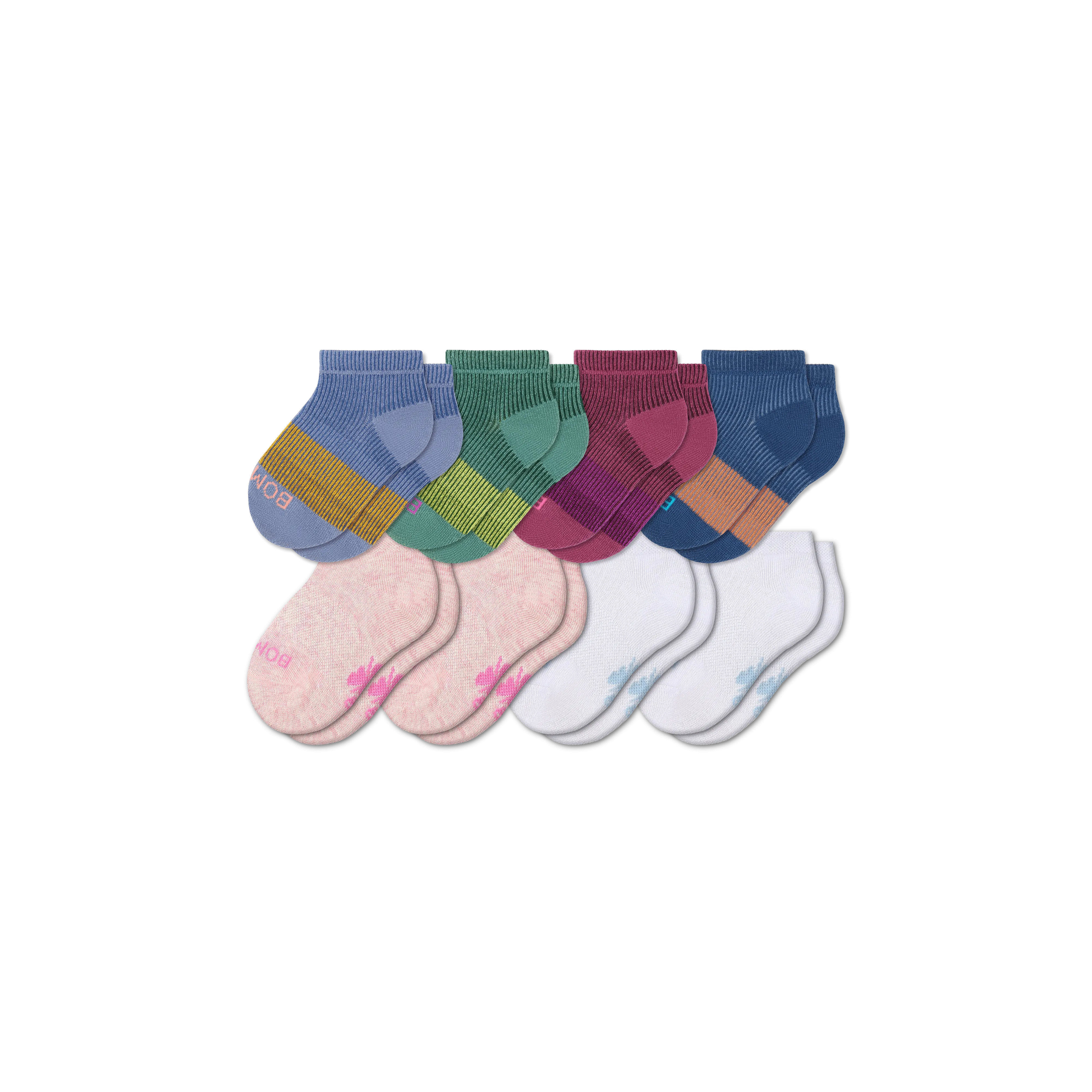 Toddler Lightweight Ankle Sock 8-Pack