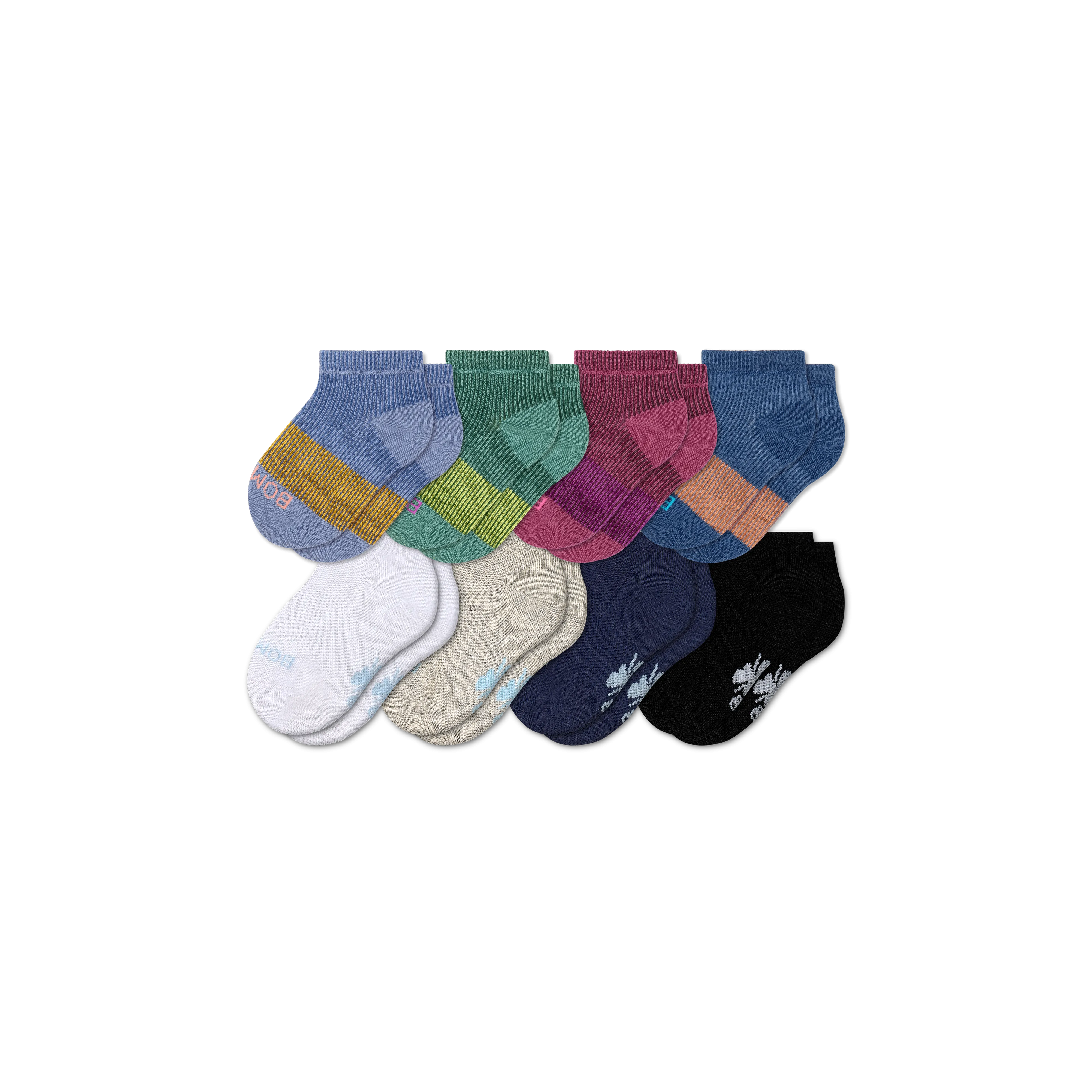 Toddler Lightweight Ankle Sock 8-Pack