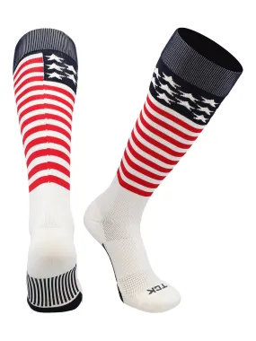 USA Stars and Stripes Baseball Socks