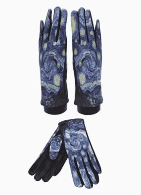 Van Gogh Starry Night Gloves