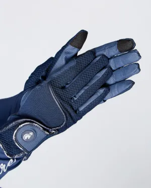 VentiGrip Horse Riding Gloves - NAVY