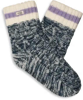 Women's Deedee Fleece Lined Quarter Crew Socks