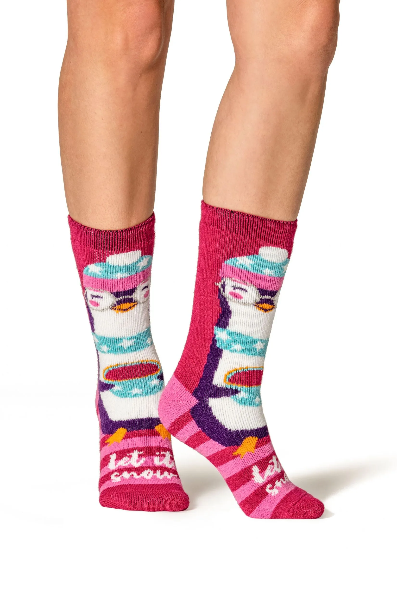 Women's Lite Carol Festive Crew Sock