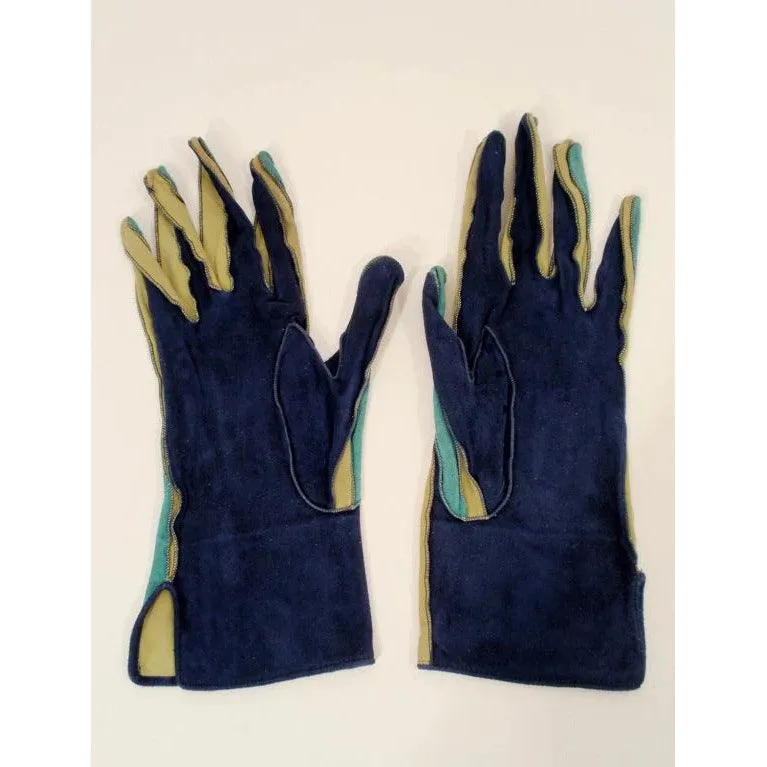 YVES SAINT LAURENT Suede Gloves