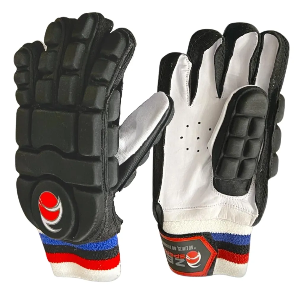 Zee Sports Batting Gloves Hard Tennis Black