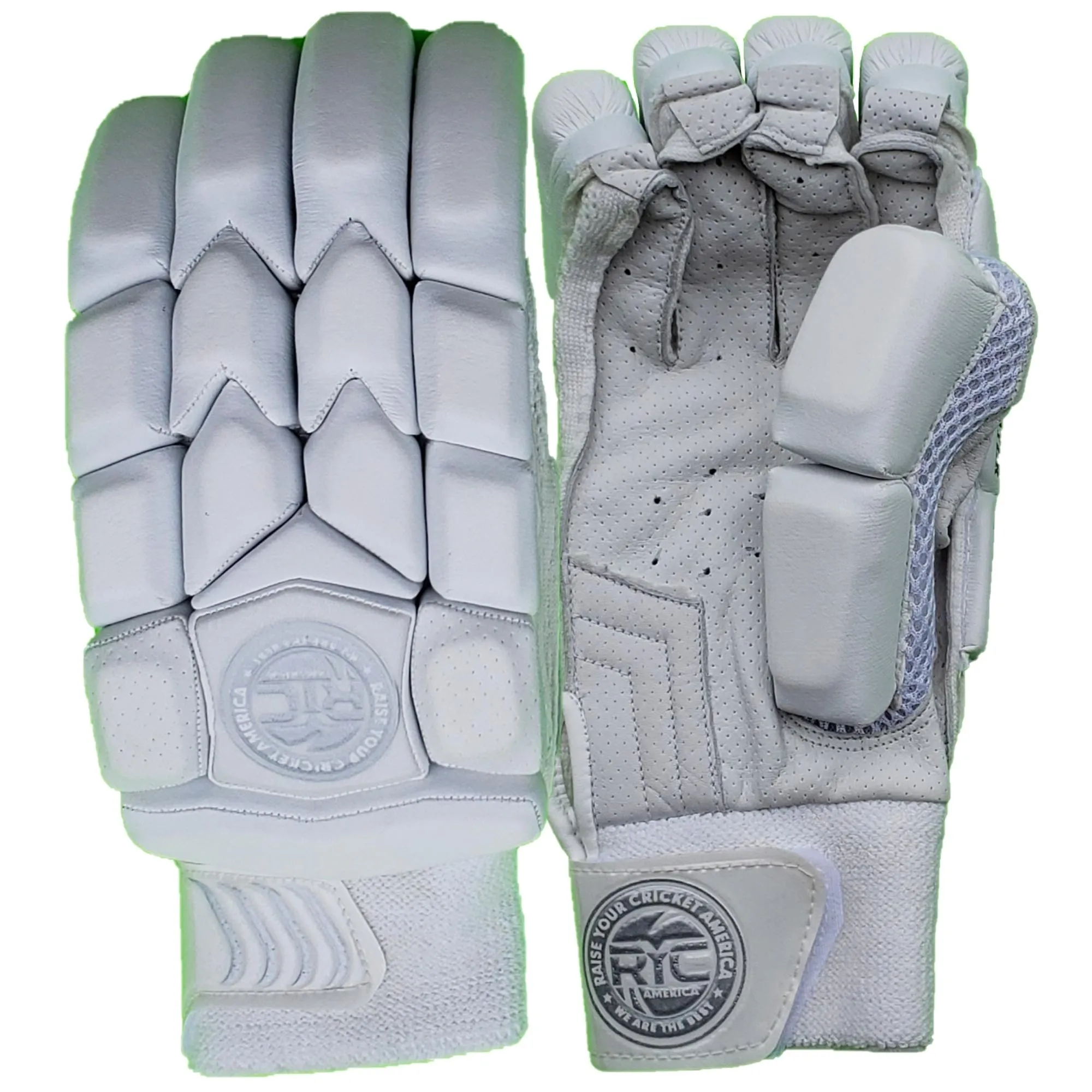 Zee Sports Batting Gloves RYC Player Edition White