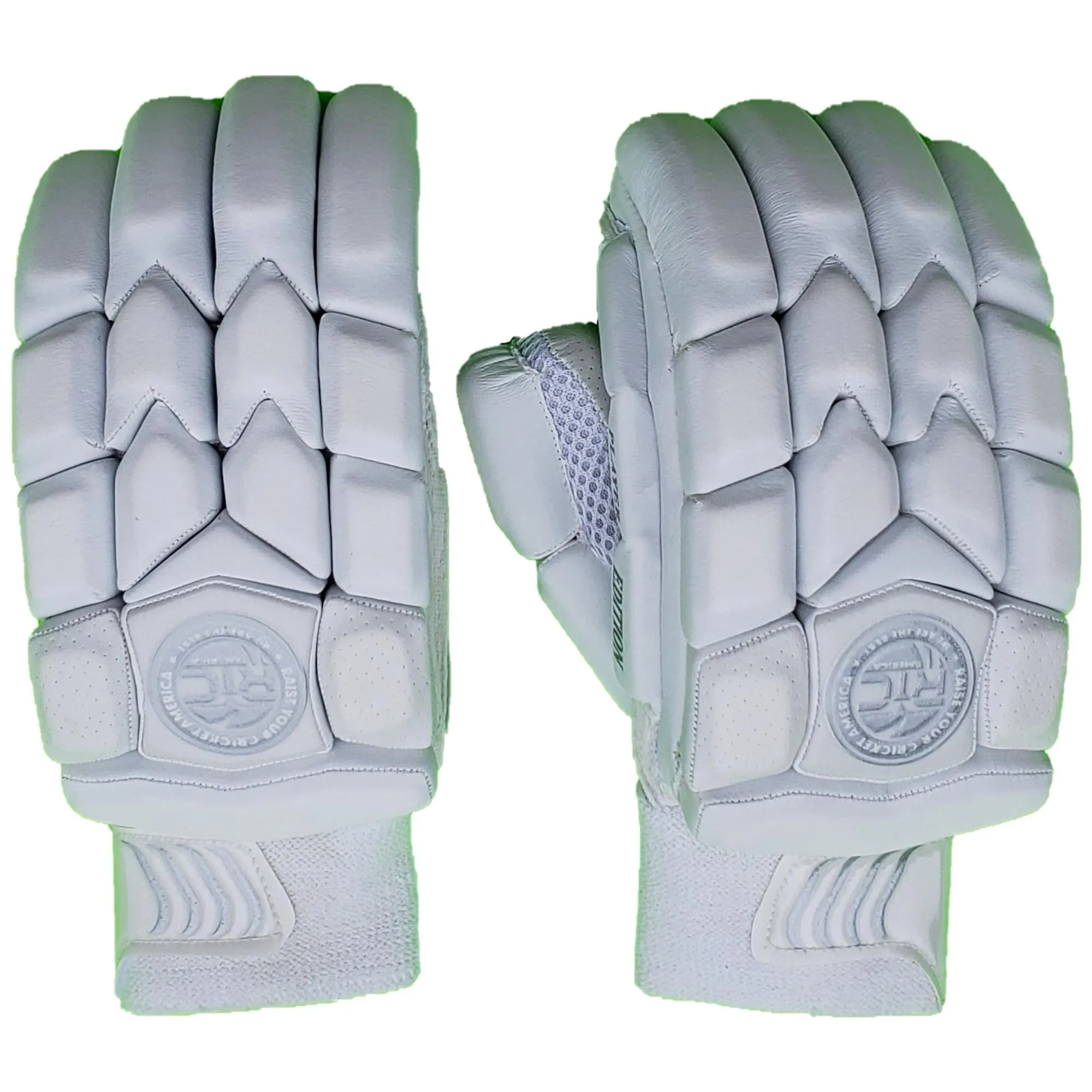 Zee Sports Batting Gloves RYC Player Edition White