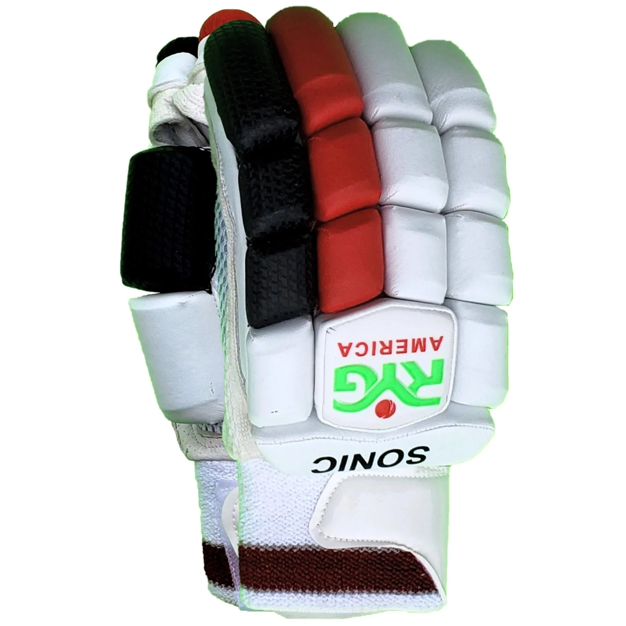 Zee Sports Batting Gloves RYC Sonic Red Black